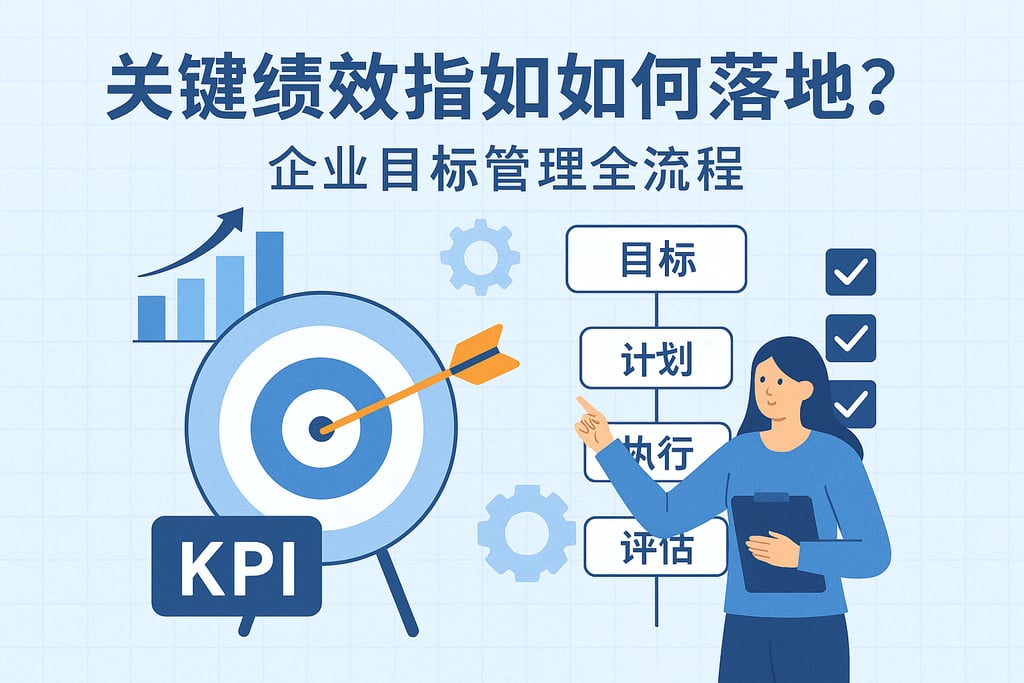 关键绩效指标如何落地？企业目标管理全流程
