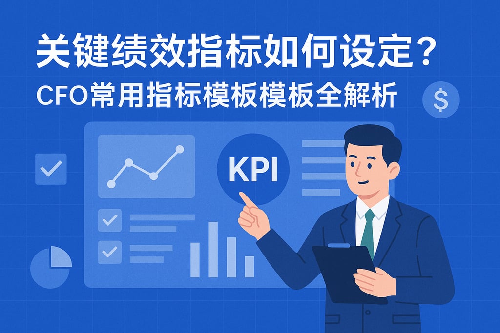 关键绩效指标如何设定？CFO常用指标模板全解析