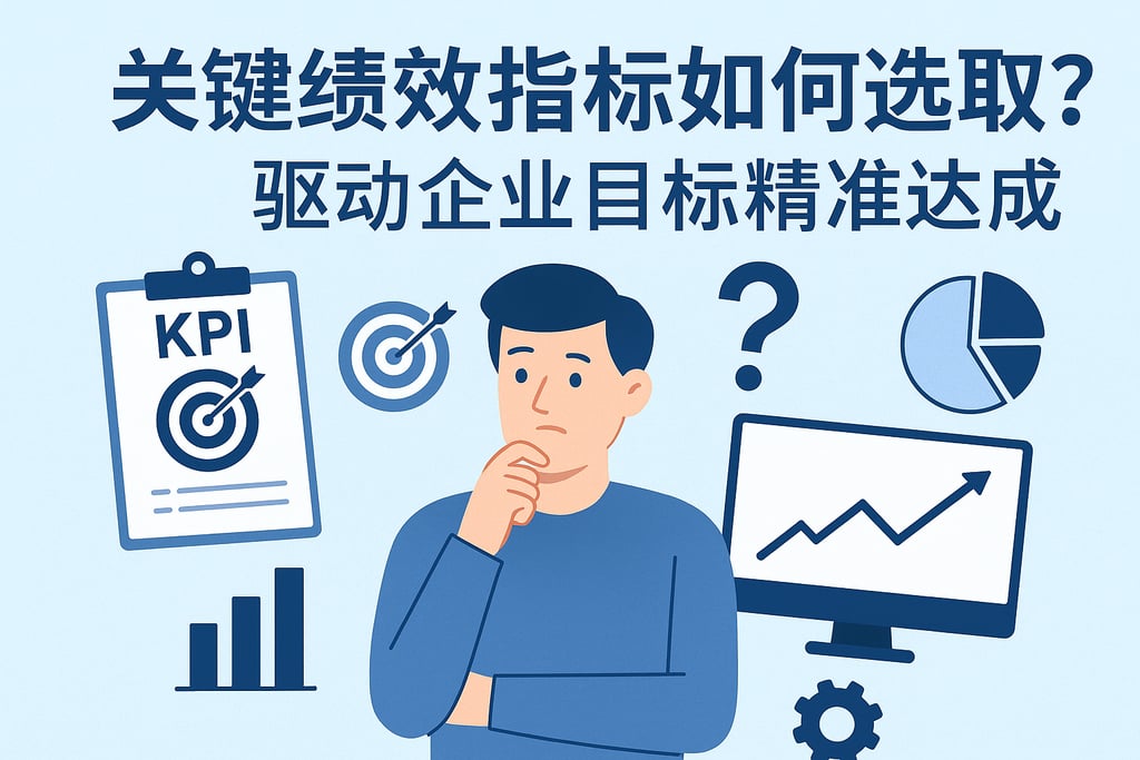 关键绩效指标如何选取？驱动企业目标精准达成