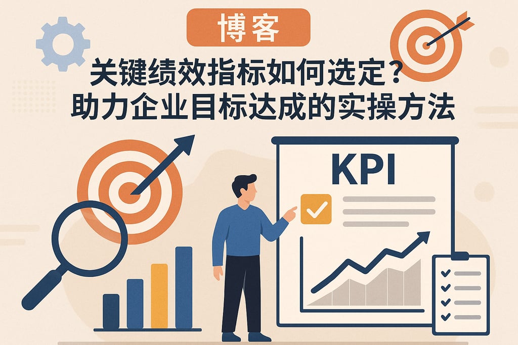 关键绩效指标如何选定？助力企业目标达成的实操方法
