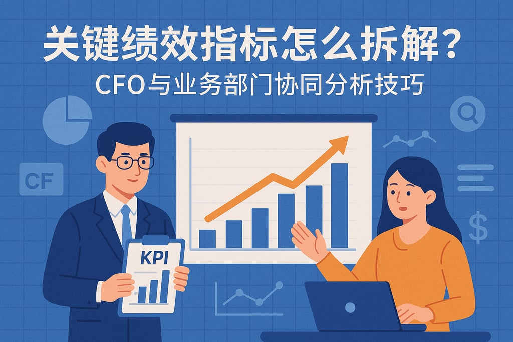 关键绩效指标怎么拆解？CFO与业务部门协同分析技巧
