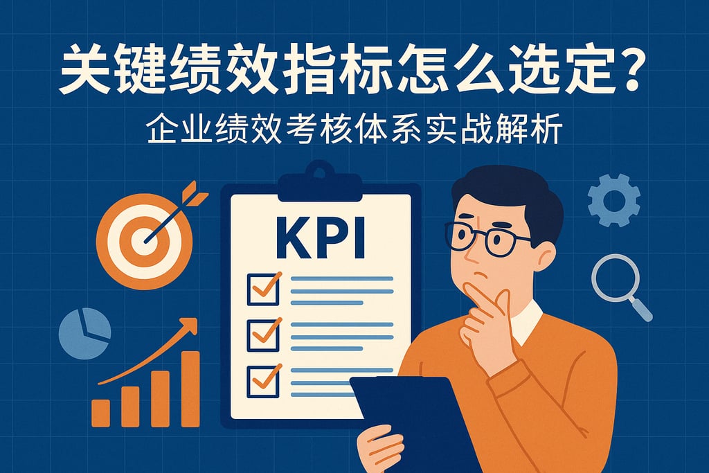 关键绩效指标怎么选定？企业绩效考核体系实战解析