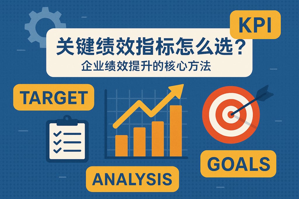 关键绩效指标怎么选？企业绩效提升的核心方法