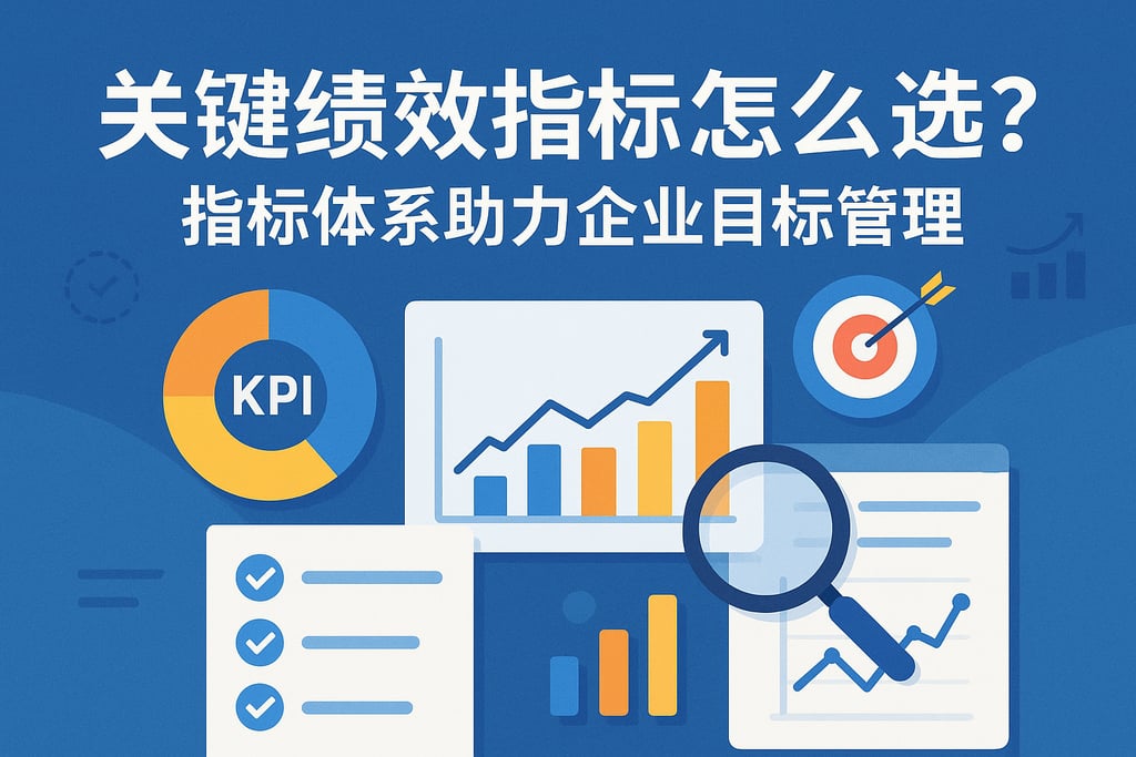 关键绩效指标怎么选？指标体系助力企业目标管理