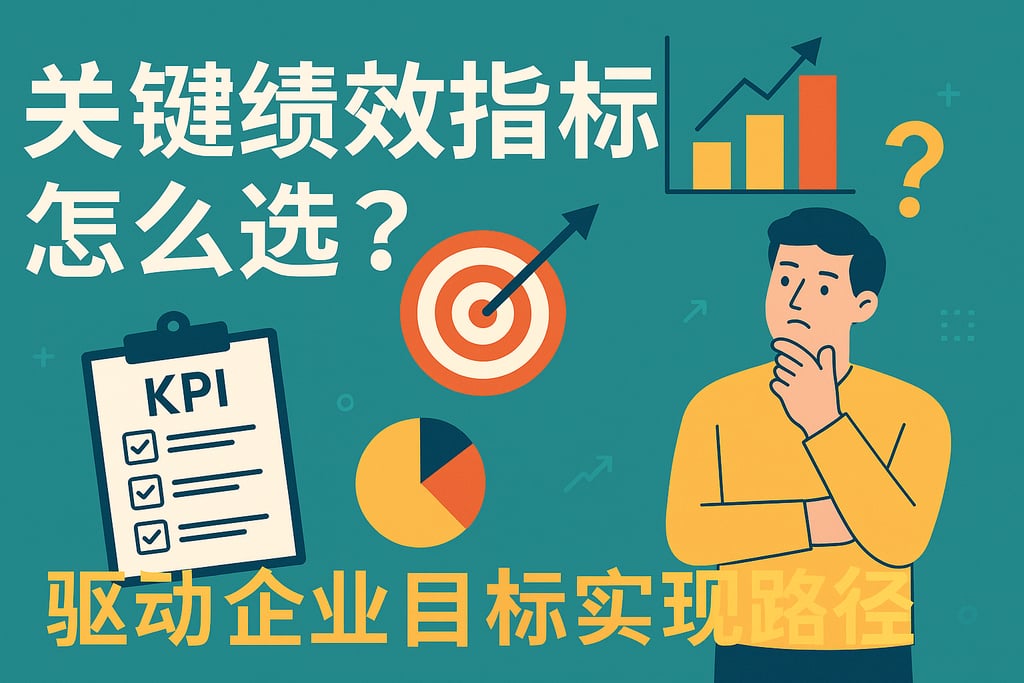 关键绩效指标怎么选？驱动企业目标实现路径