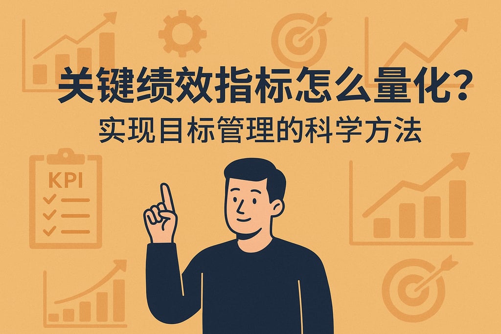 关键绩效指标怎么量化？实现目标管理的科学方法