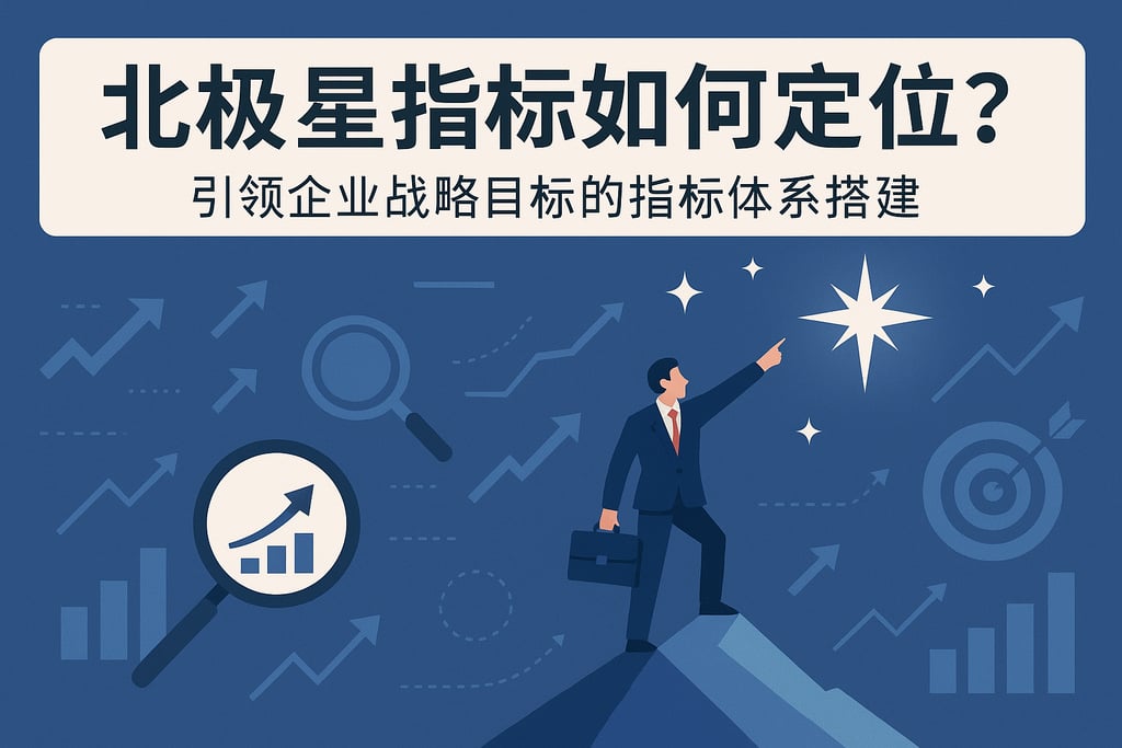 北极星指标如何定位？引领企业战略目标的指标体系搭建