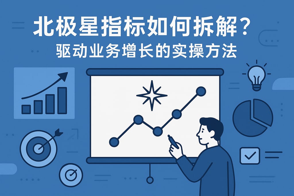 北极星指标如何拆解？驱动业务增长的实操方法