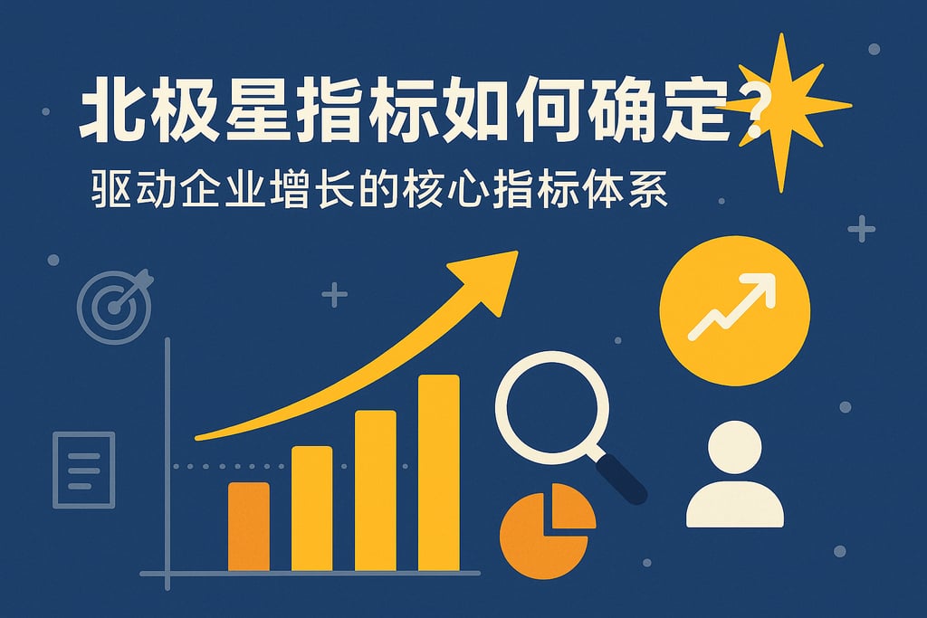 北极星指标如何确定？驱动企业增长的核心指标体系