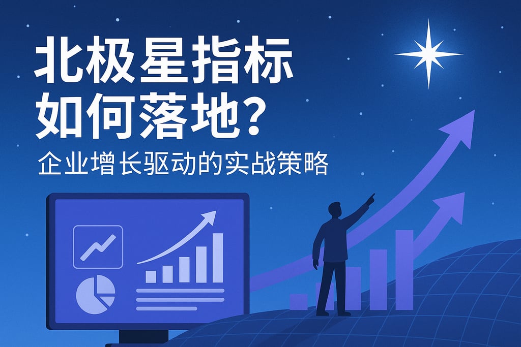 北极星指标如何落地？企业增长驱动的实战策略