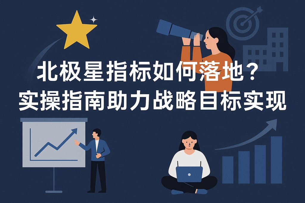 北极星指标如何落地？实操指南助力战略目标实现