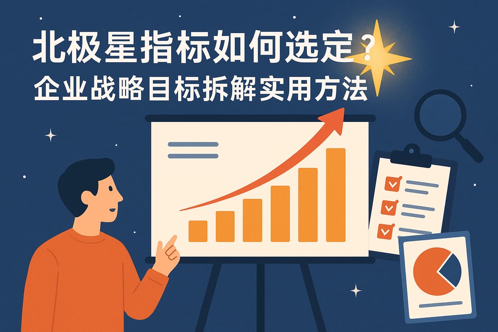 北极星指标如何选定？企业战略目标拆解实用方法
