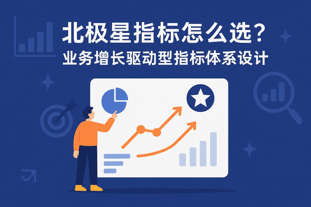北极星指标怎么选？业务增长驱动型指标体系设计