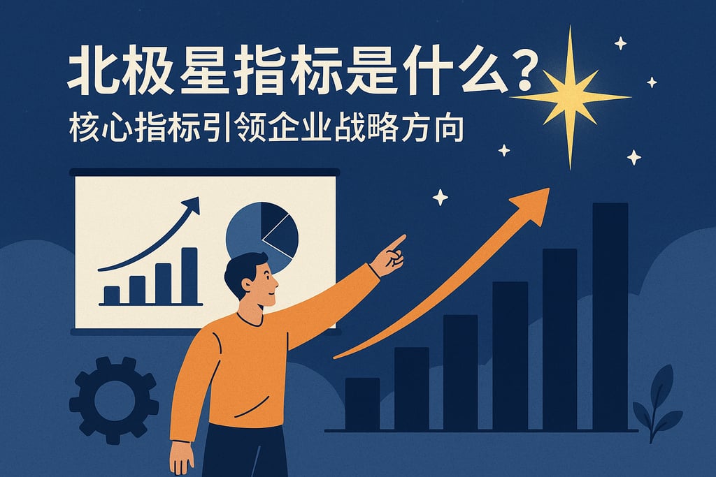 北极星指标是什么？核心指标引领企业战略方向