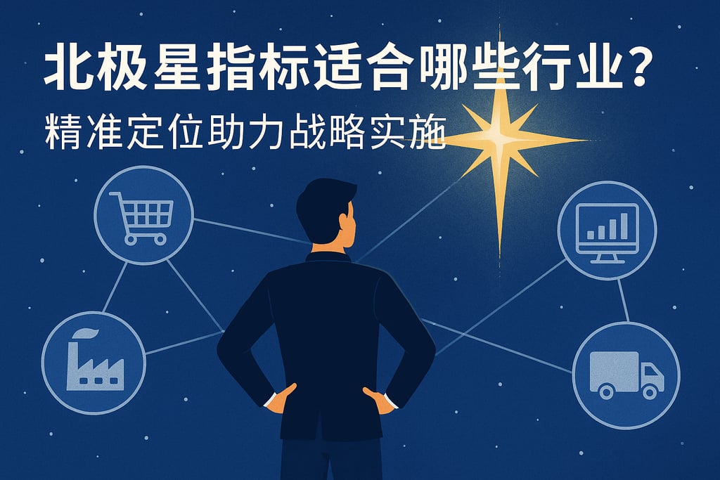 北极星指标适合哪些行业？精准定位助力战略实施