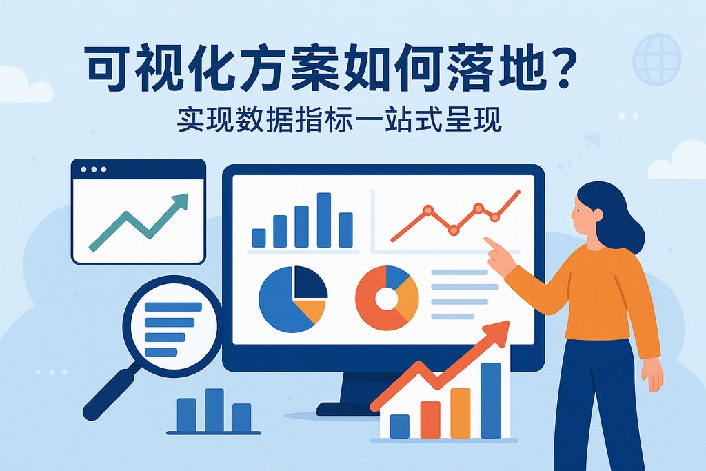 可视化方案如何落地？实现数据指标一站式呈现