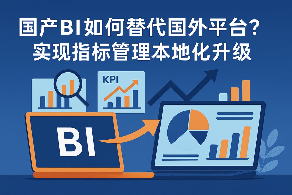国产BI如何替代国外平台？实现指标管理本地化升级