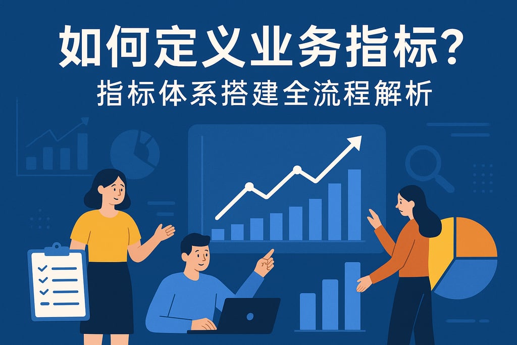 如何定义业务指标？指标体系搭建全流程解析