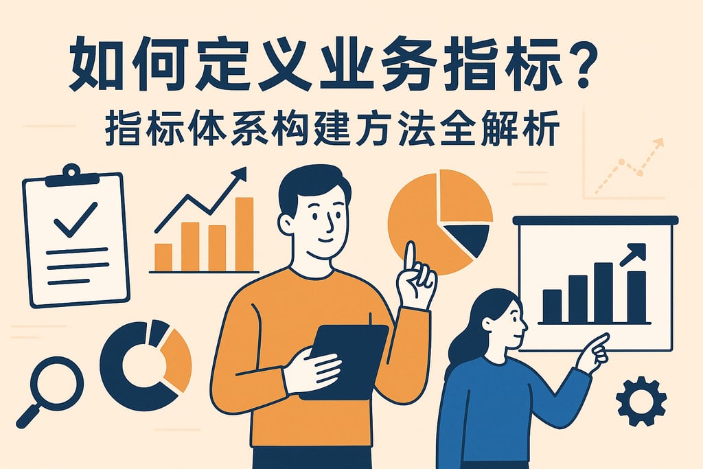 如何定义业务指标？指标体系构建方法全解析