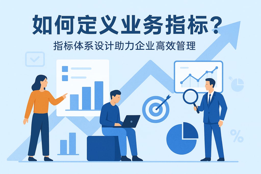如何定义业务指标？指标体系设计助力企业高效管理