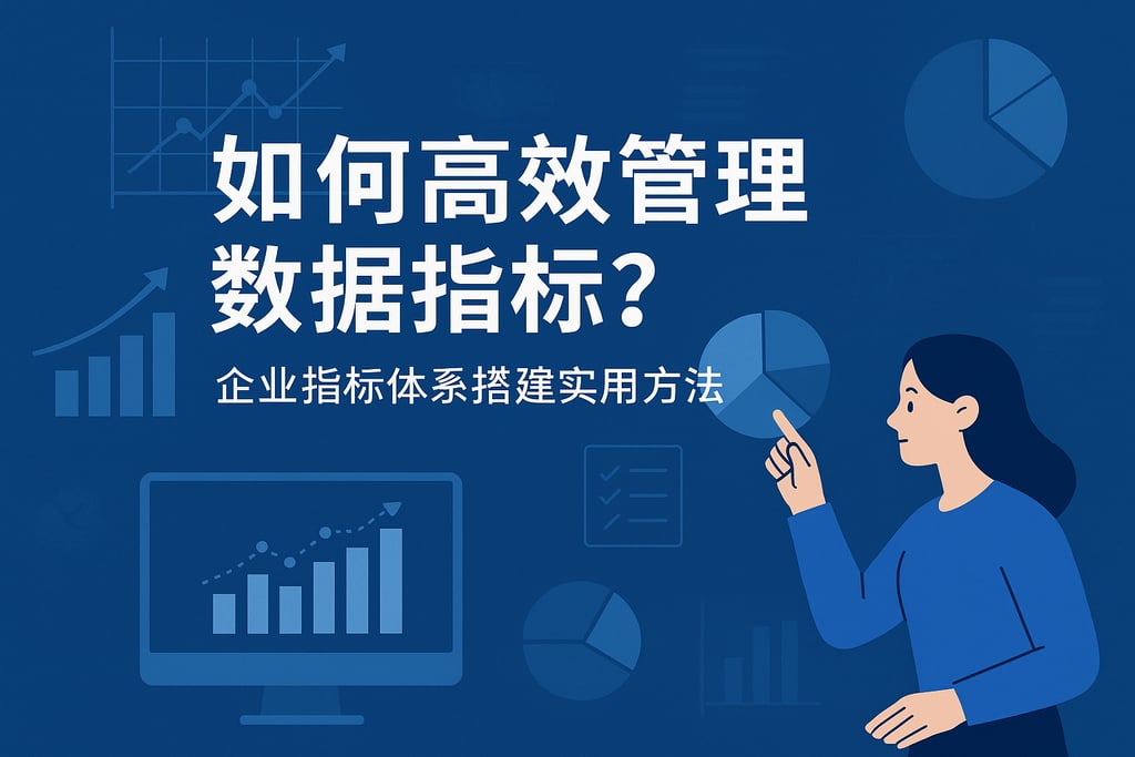 如何高效管理数据指标？企业指标体系搭建实用方法