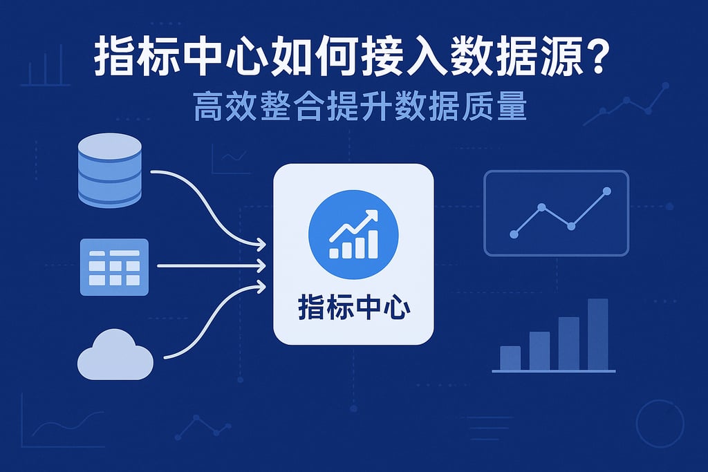 指标中心如何接入数据源？高效整合提升数据质量