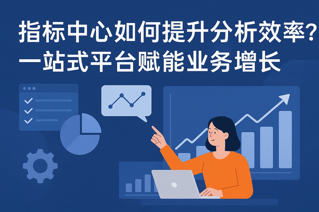 指标中心如何提升分析效率？一站式平台赋能业务增长