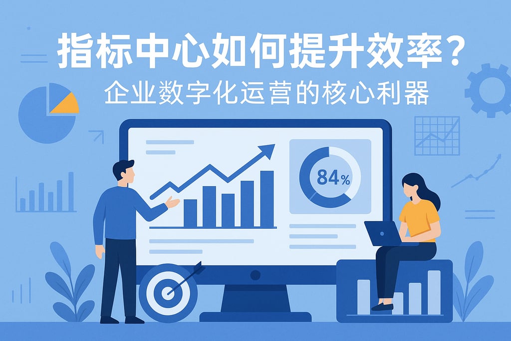 指标中心如何提升效率？企业数字化运营的核心利器