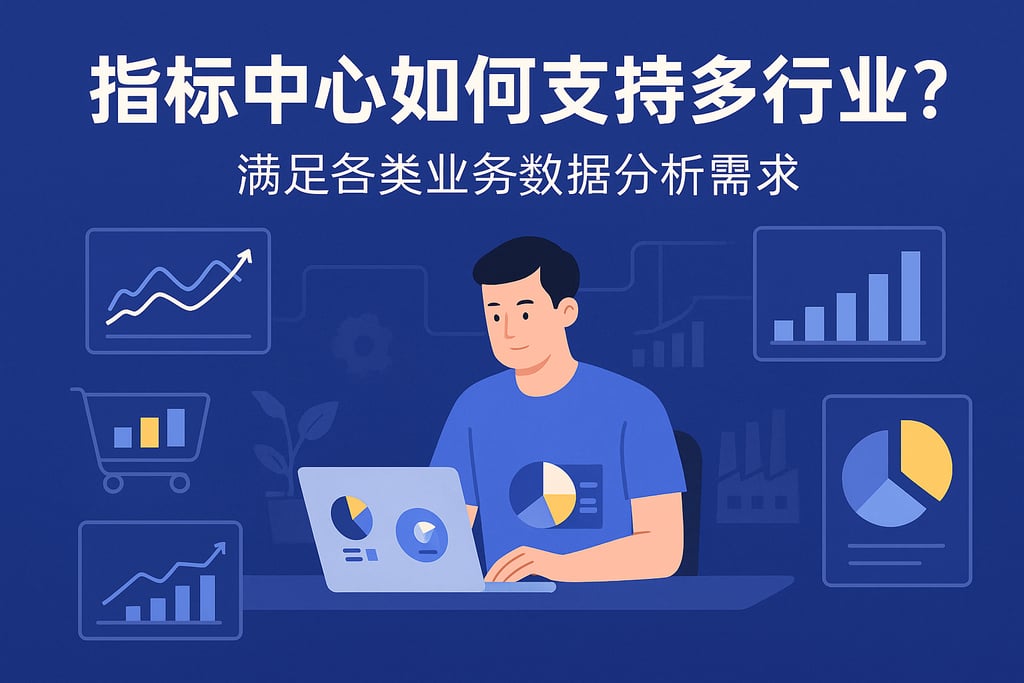 指标中心如何支持多行业？满足各类业务数据分析需求