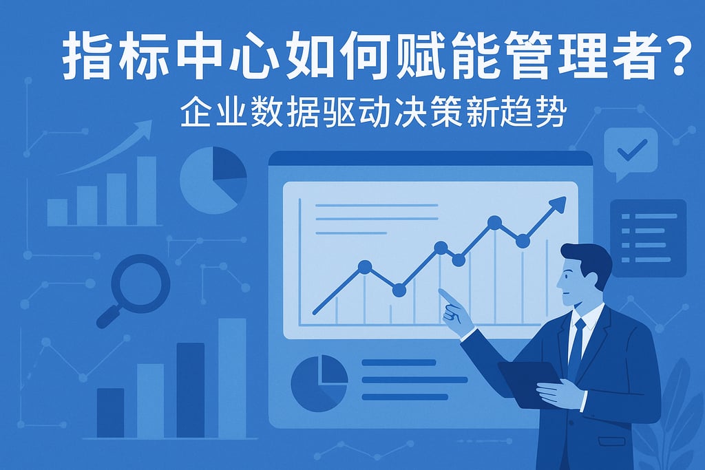 指标中心如何赋能管理者？企业数据驱动决策新趋势