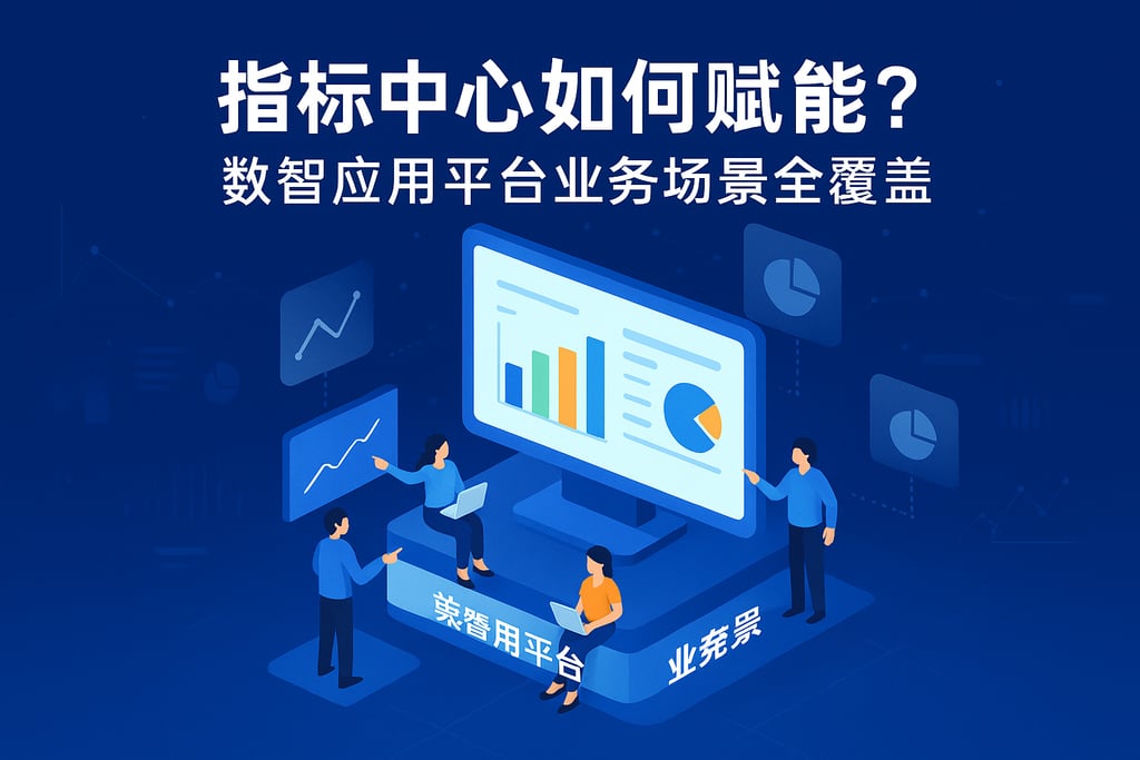 指标中心如何赋能？数智应用平台业务场景全覆盖