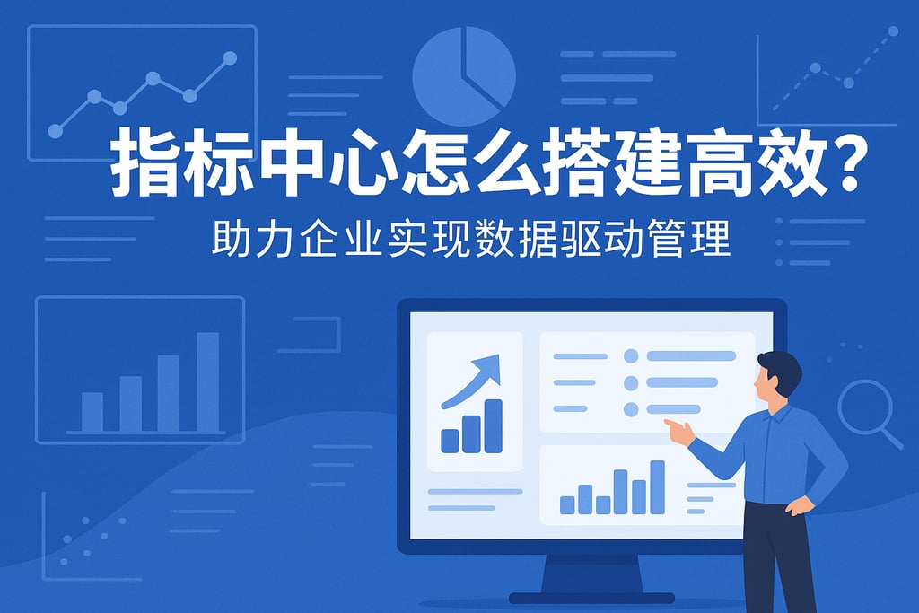 指标中心怎么搭建高效？助力企业实现数据驱动管理