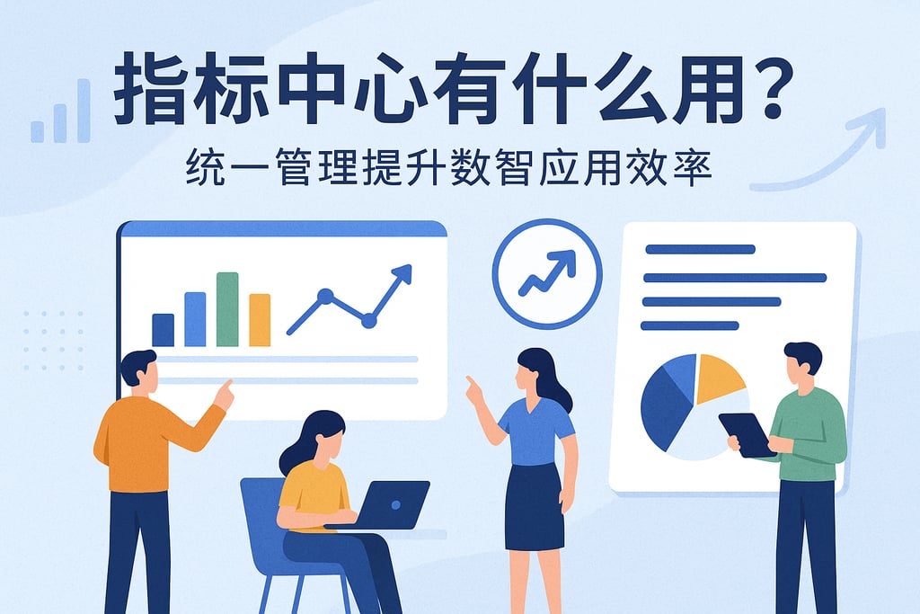 指标中心有什么用？统一管理提升数智应用效率