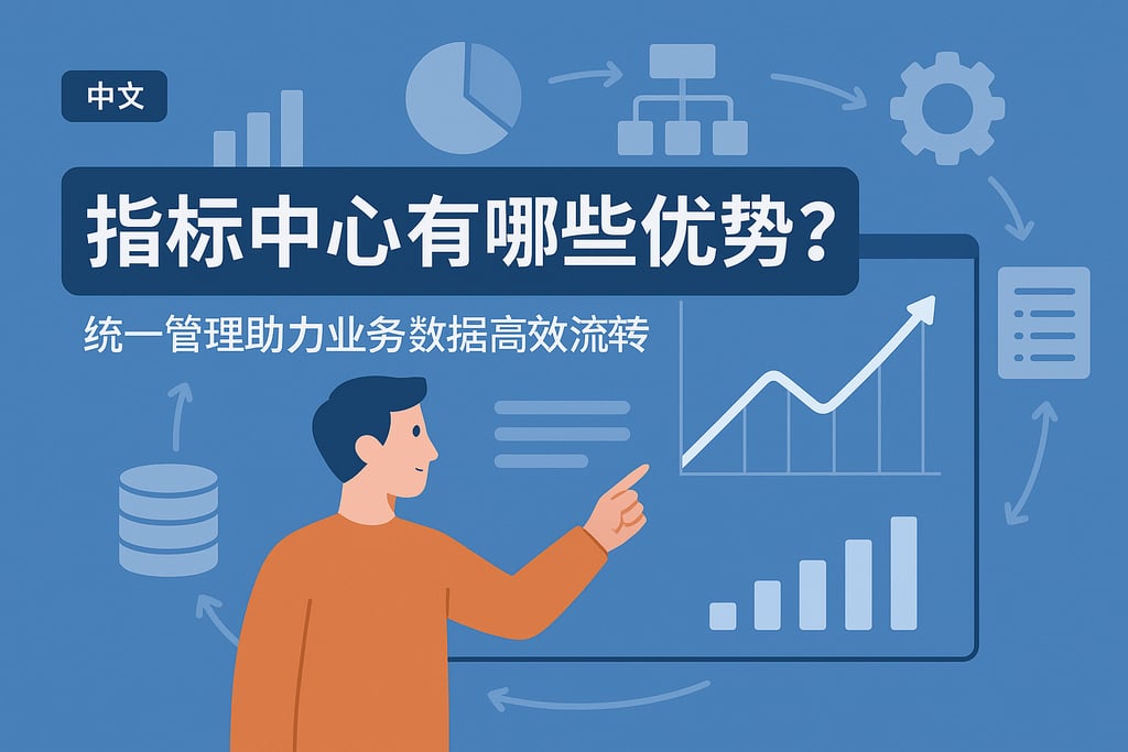 指标中心有哪些优势？统一管理助力业务数据高效流转