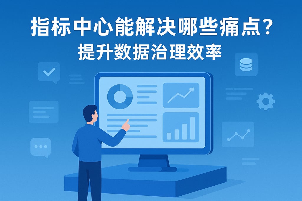 指标中心能解决哪些痛点？提升数据治理效率