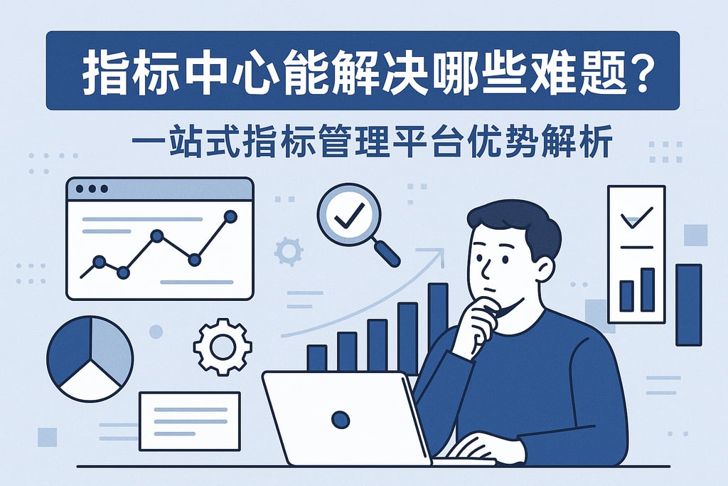 指标中心能解决哪些难题？一站式指标管理平台优势解析