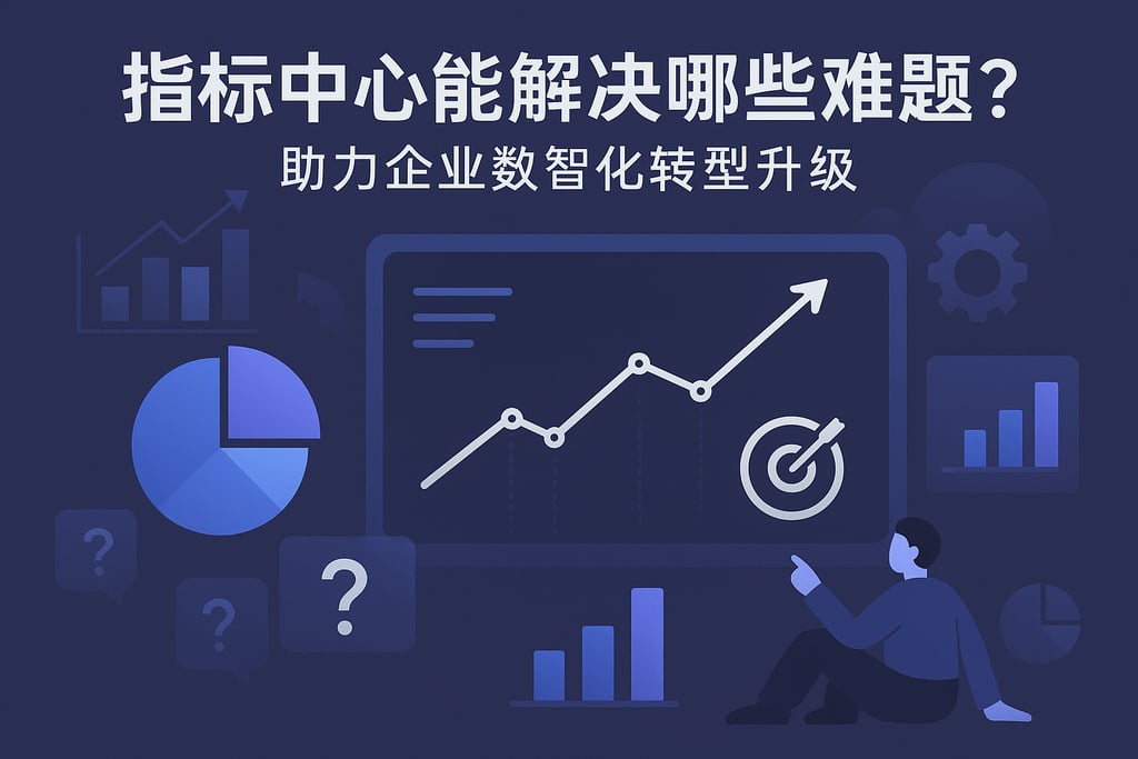 指标中心能解决哪些难题？助力企业数智化转型升级