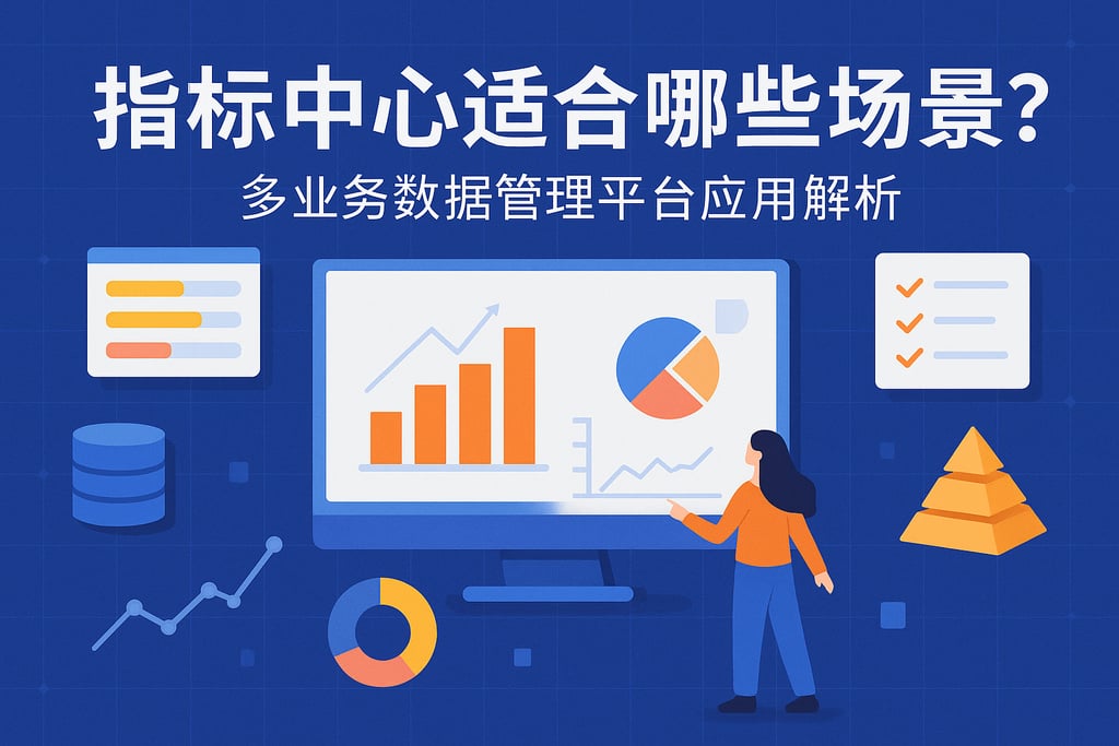 指标中心适合哪些场景？多业务数据管理平台应用解析