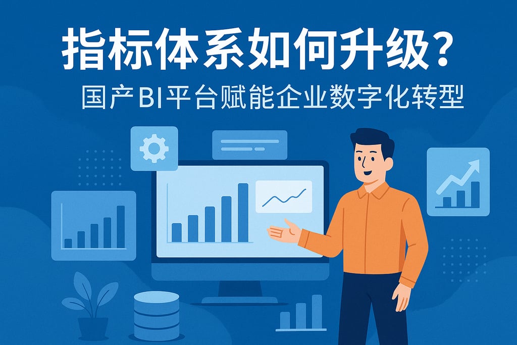 指标体系如何升级？国产BI平台赋能企业数字化转型