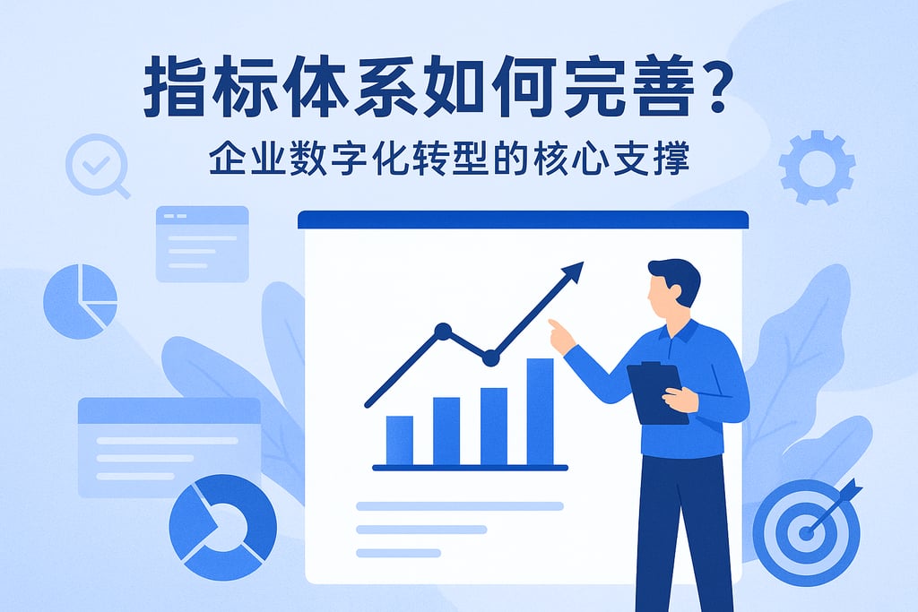 指标体系如何完善？企业数字化转型的核心支撑