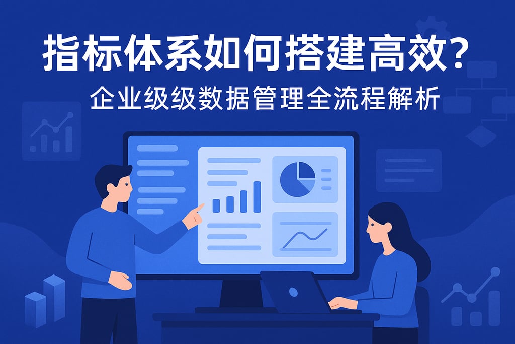 指标体系如何搭建高效？企业级数据管理全流程解析