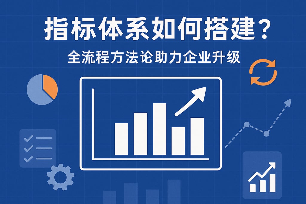 指标体系如何搭建？全流程方法论助力企业升级