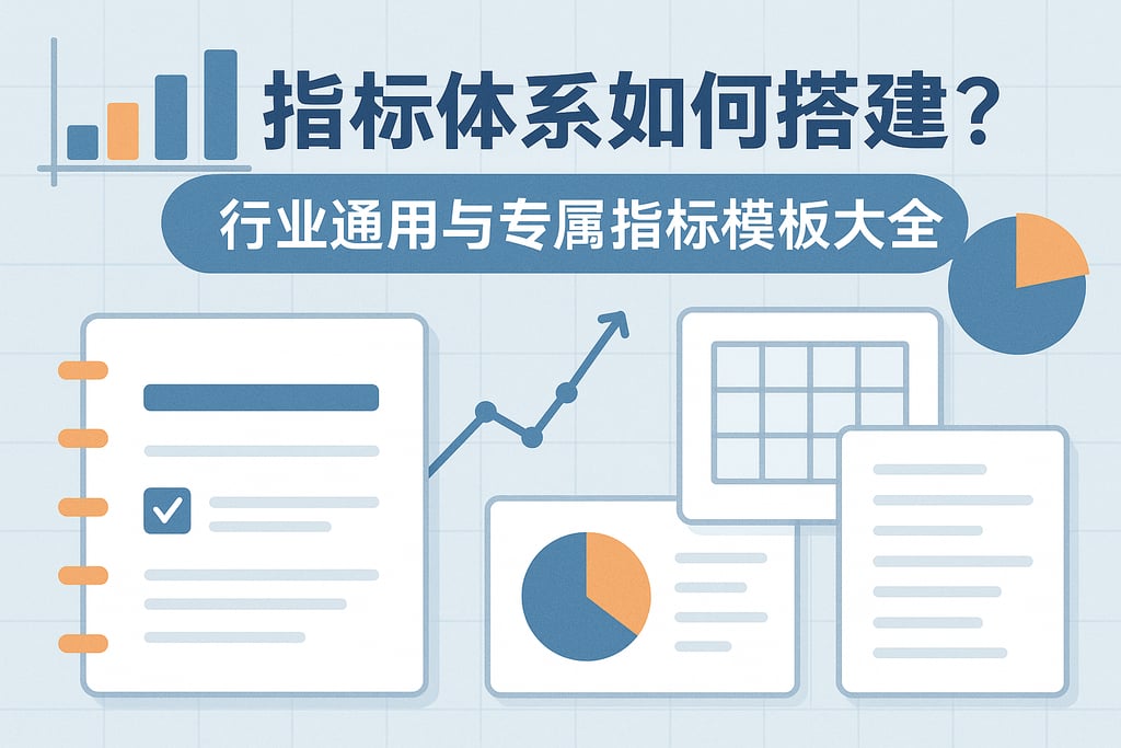 指标体系如何搭建？行业通用与专属指标模板大全