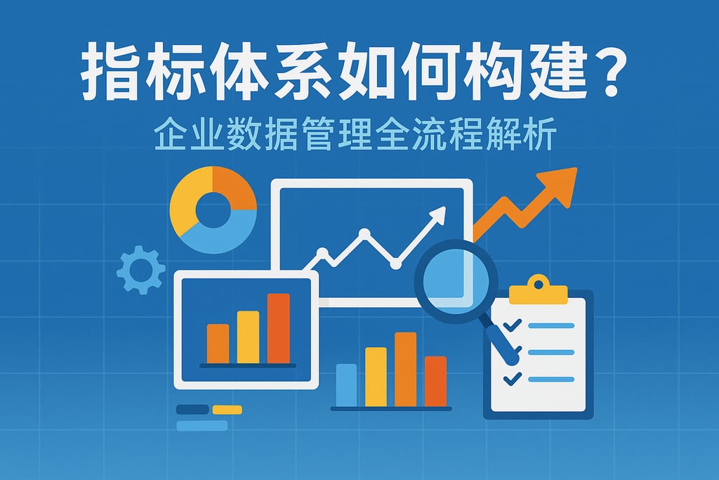 指标体系如何构建？企业数据管理全流程解析