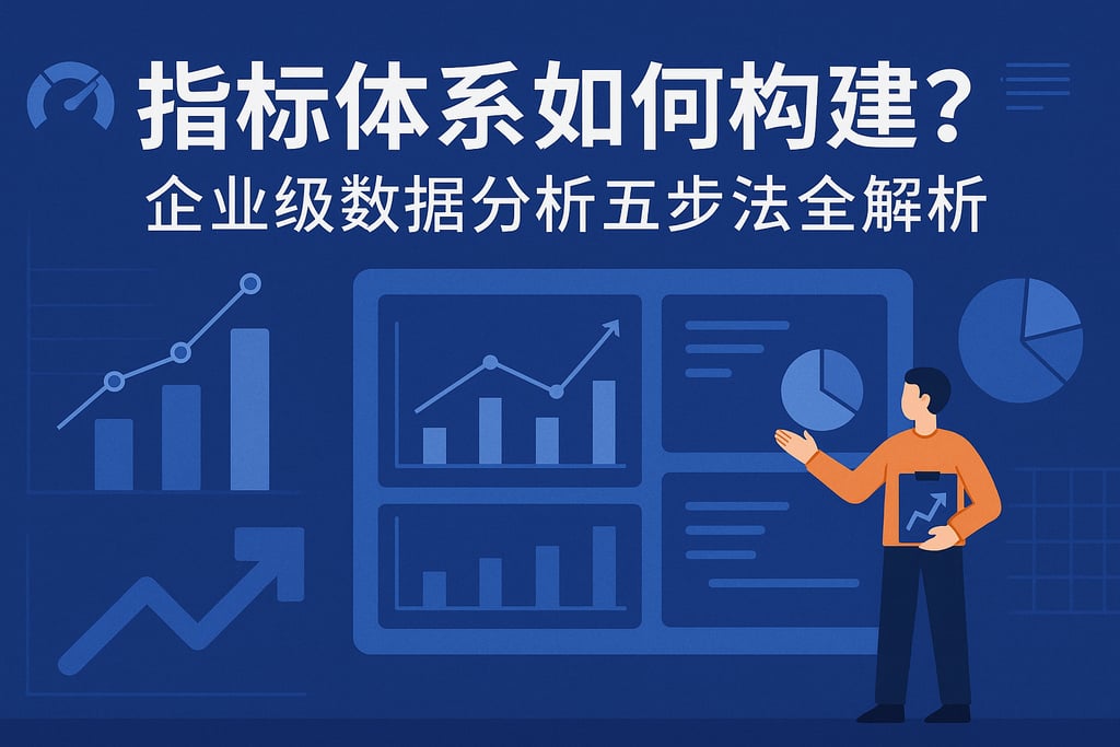指标体系如何构建？企业级数据分析五步法全解析