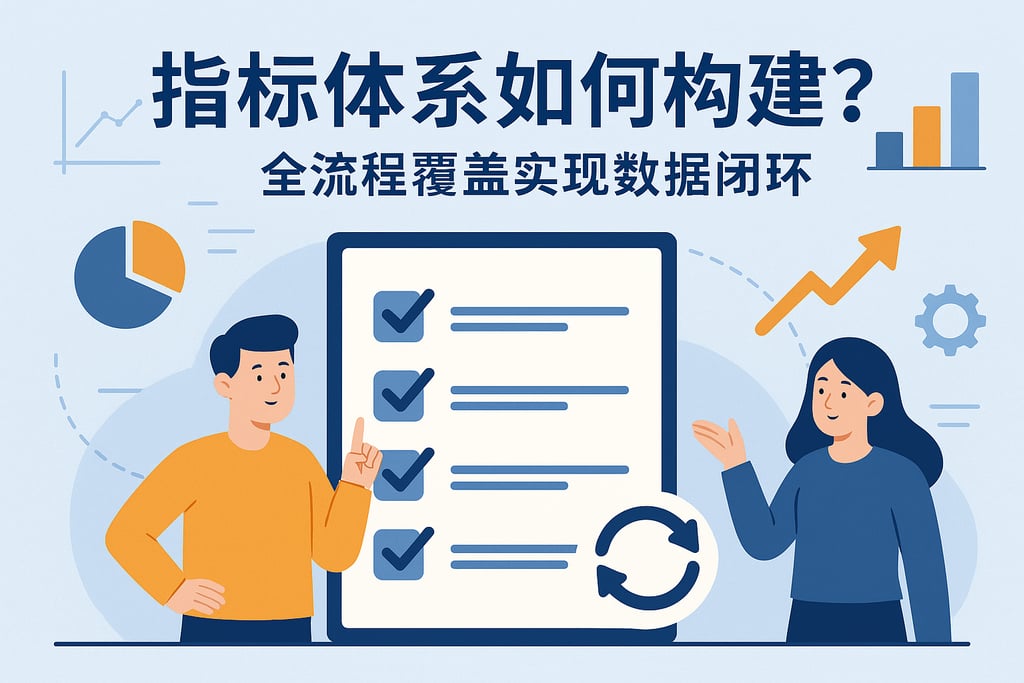 指标体系如何构建？全流程覆盖实现数据闭环