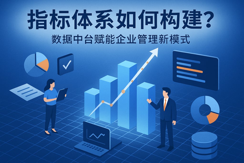 指标体系如何构建？数据中台赋能企业管理新模式