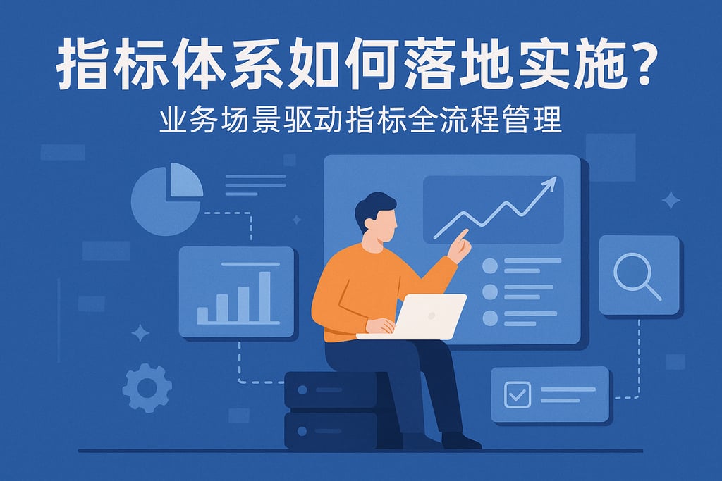 指标体系如何落地实施？业务场景驱动指标全流程管理