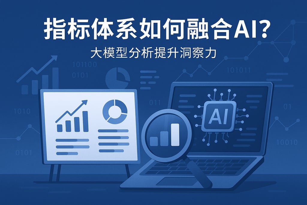 指标体系如何融合AI？大模型分析提升洞察力