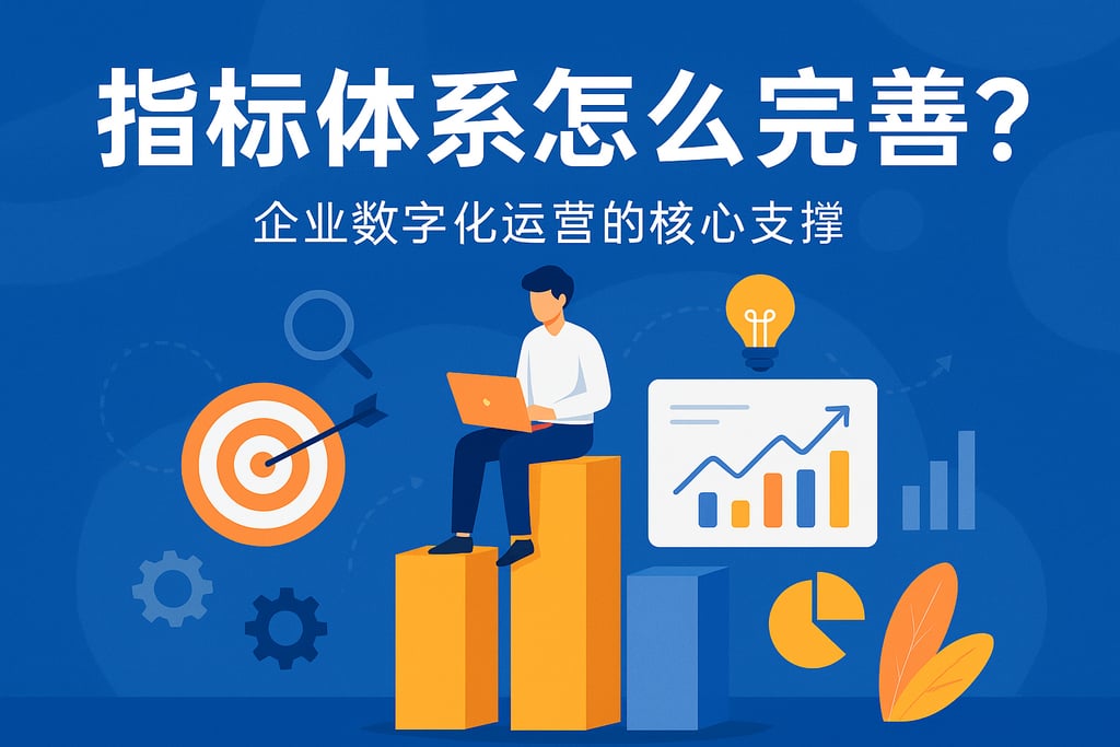 指标体系怎么完善？企业数字化运营的核心支撑